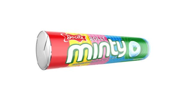 Pastilha rolly minty fruit 29g