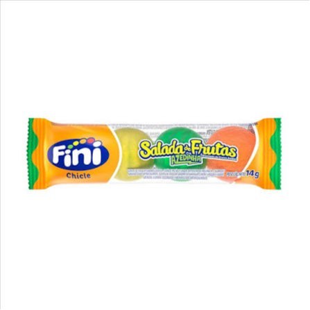 Fini chiclet Salada de frutas 14g
