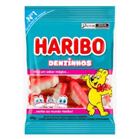 Haribo Dentinhos 80g