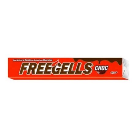 Freegells cereja com recheio de choc 27,6g