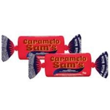 Bala de caramelo sams sabor framboesa 45g