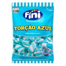 Marshmallow Fini Torção azul 250g